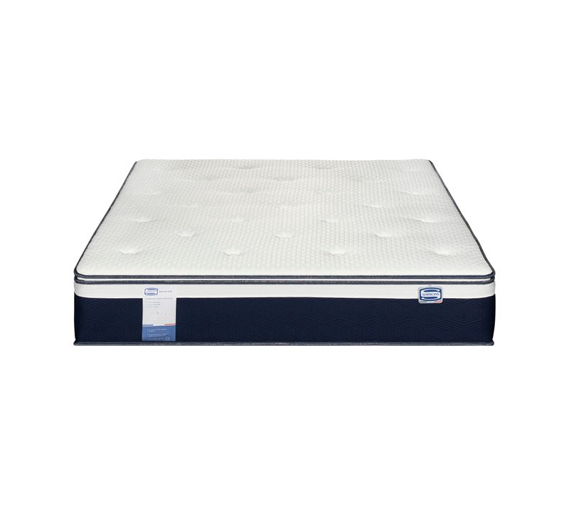 Matelas hybride 200x200 cm SOLSTICE à mémoire de forme ép.32 cm surmatelas intégré