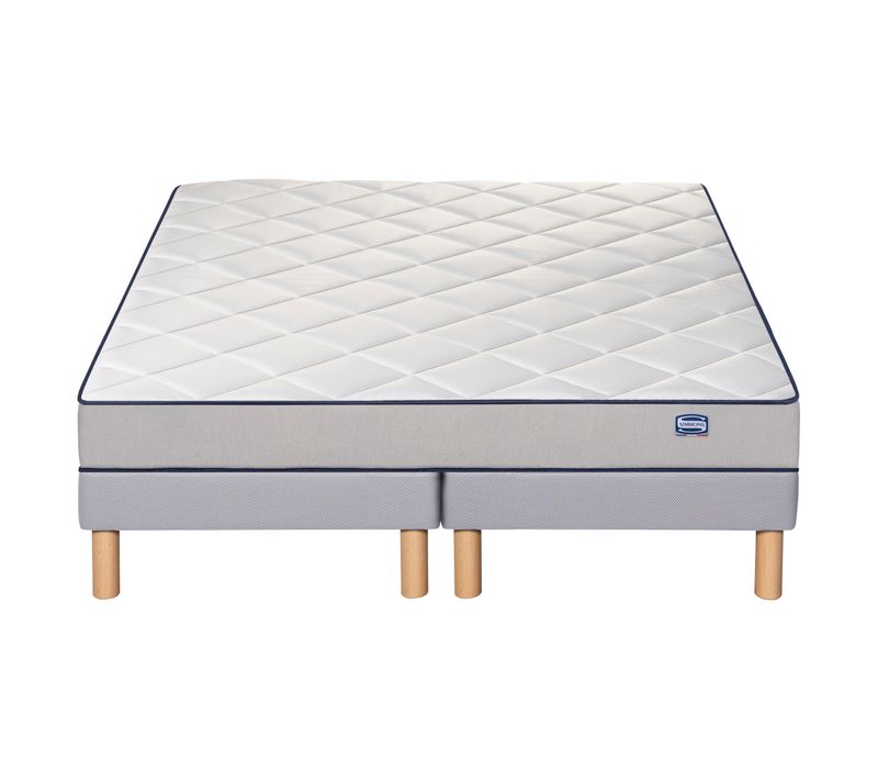 Ensemble matelas et sommier SIMMONS DETENTE 160x200 cm DUO