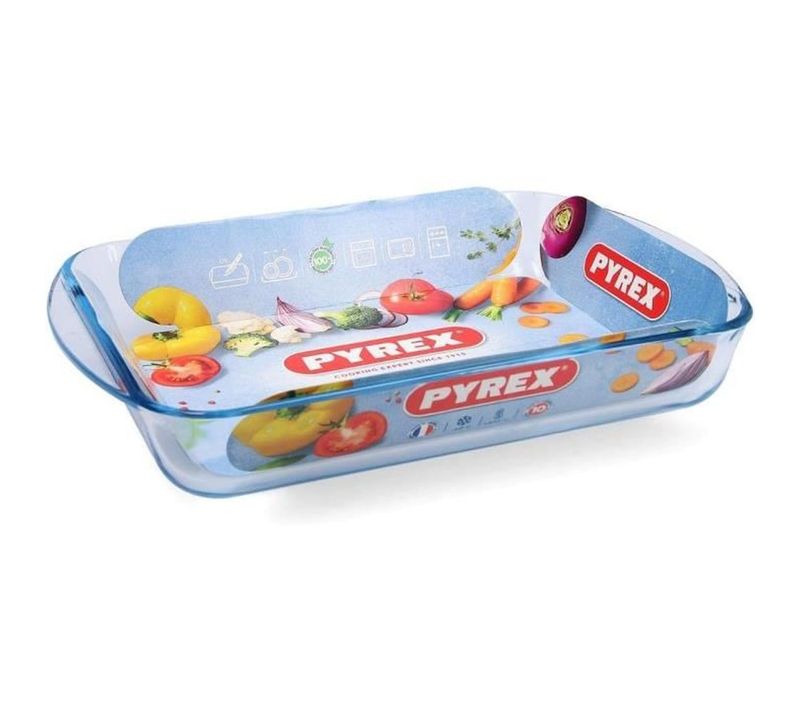 Plat à Lasagnes En Verre Borosilicate 34 X 23 Cm - 2,7 L