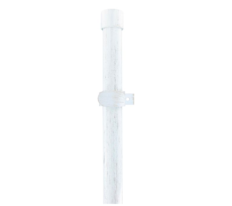 Kit métal Ø 2 - H. 160/300 cm  Blanc or
