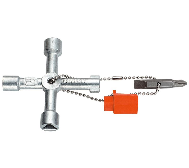 Clé En Croix 4 Empreintes Pour Armoires - Facom - 985548