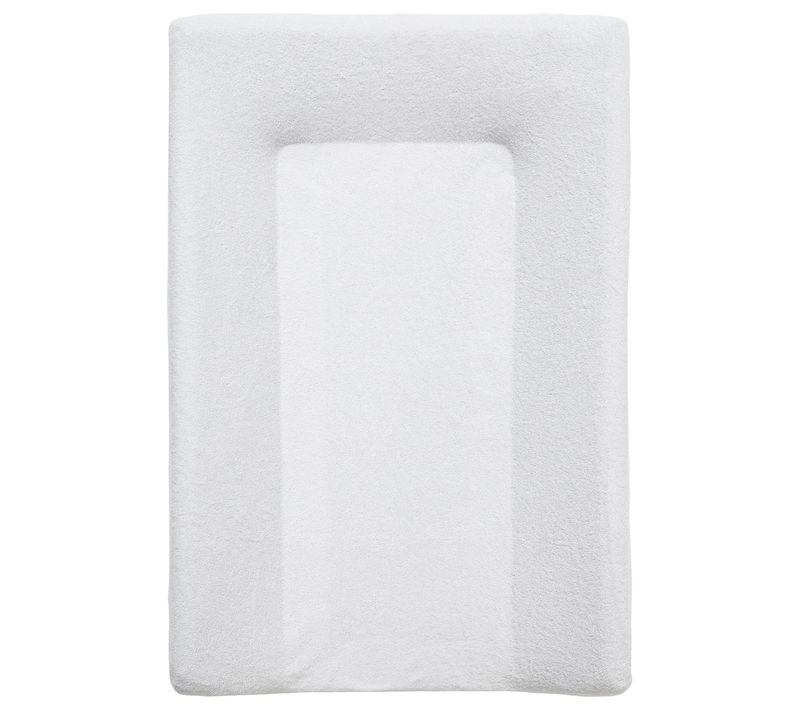Housse De Matelas À Langer En Éponge 50x70 Cm Blanc