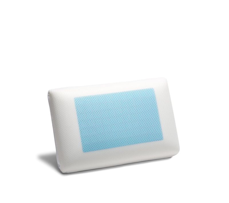 Oreiller Ergonomique Mémoire De Forme 56x36x12cm Memo Gel Rafraîchissant
