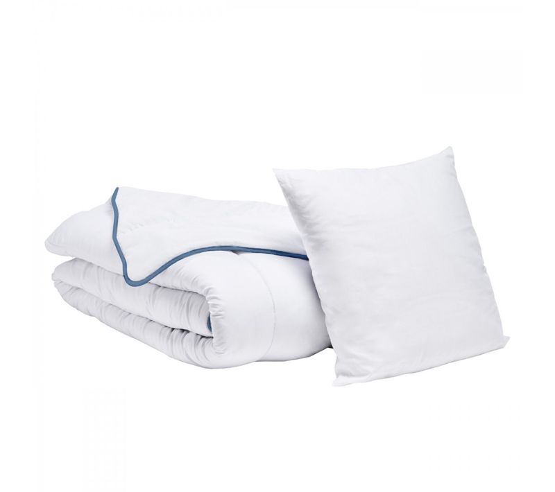 Pack Couette Tempérée 140x200cm + 1 Oreiller 60x60cm