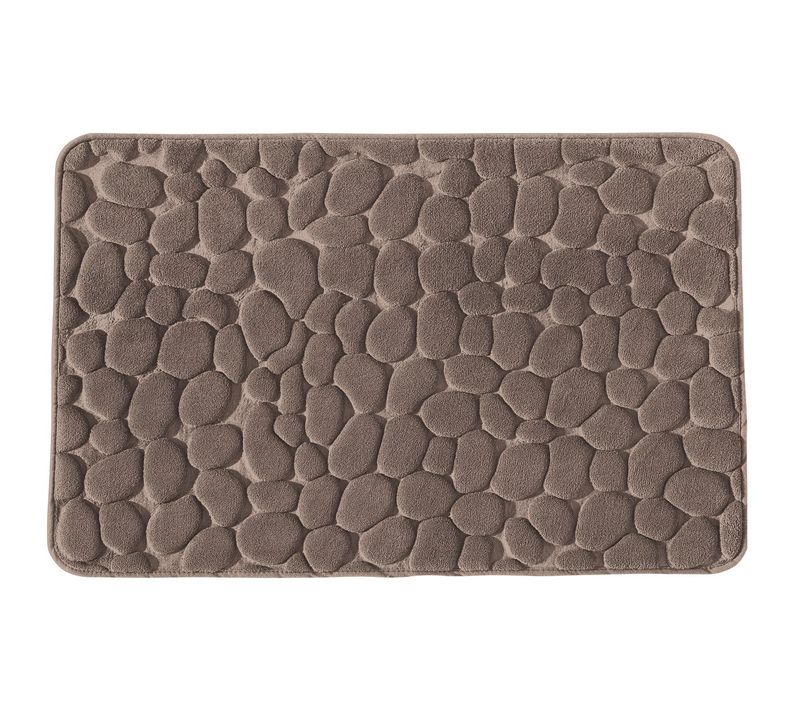 Tapis De Bain Galet à Mémoire De Forme 60x100cm