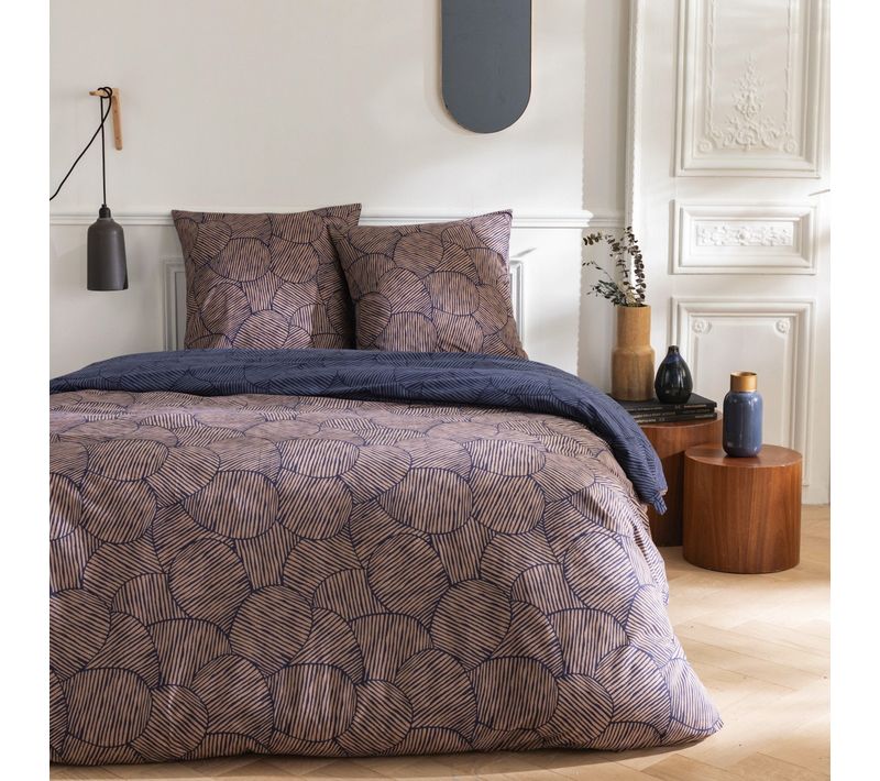 Parure De Lit 2 Personnes En Coton 240x220cm