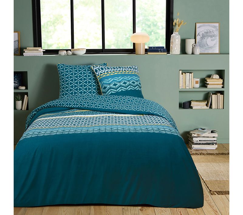 Parure De Lit 2 Personnes Polyester 200x200cm