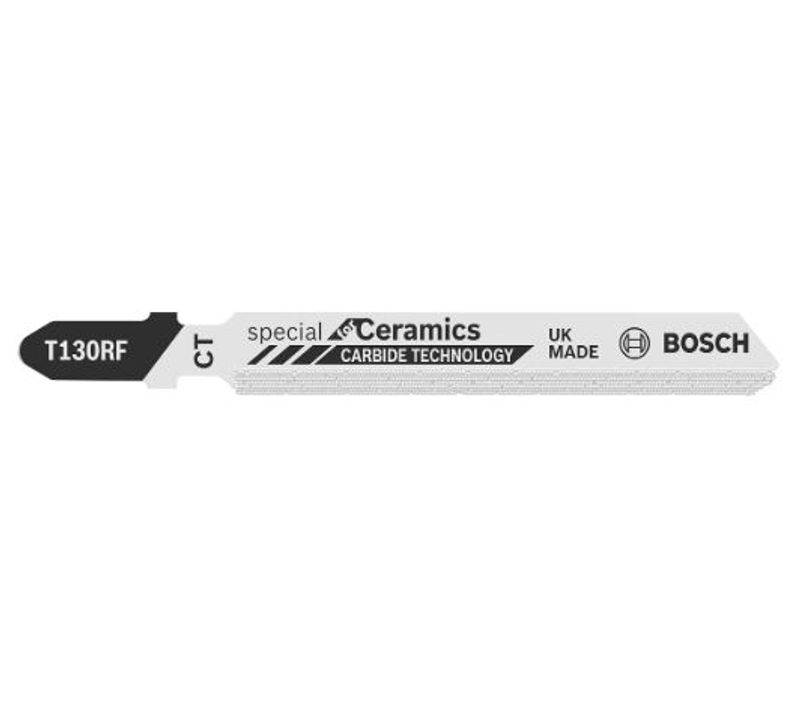 Lame De Scie Sauteuse T 130 Riff Special For Ceramics Lot De 3 - Bosch - 2608633104