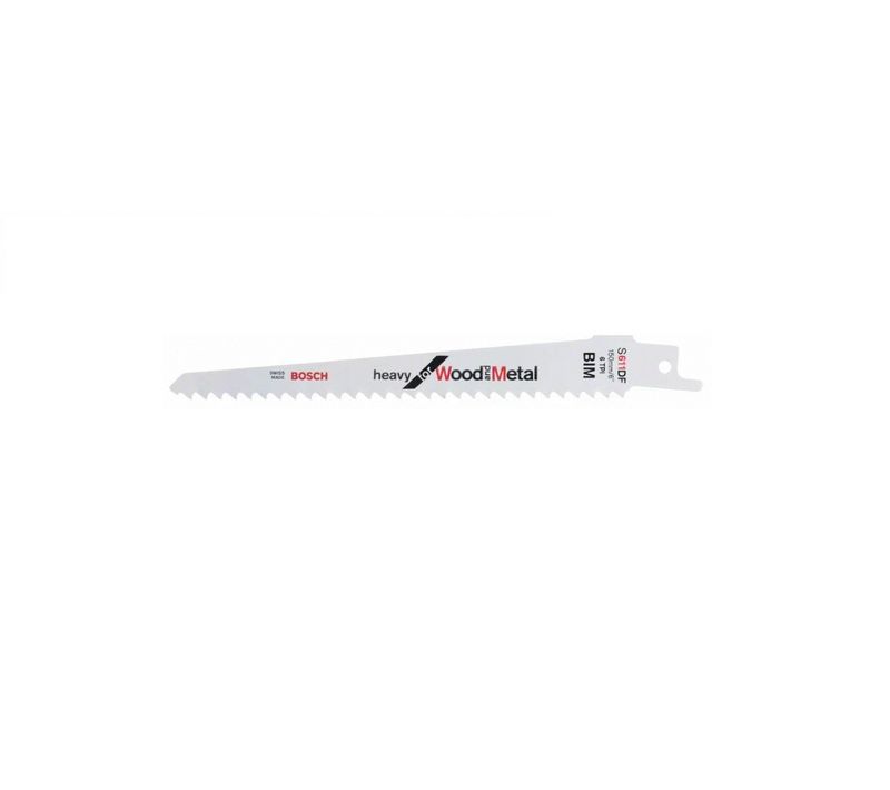 Lames De Scie Sabre S 611 Df Heavy For Wood And Metal - Bosch - 2608656258
