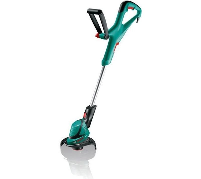 Coupe-bordures Électrique Filaire 400 W - 24 Cm, Tête Rotative, Manche 80–115 Cm
