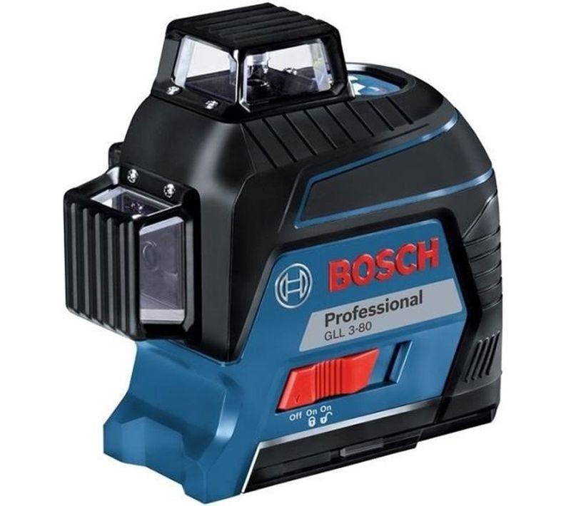 Gll 3-80 Niveau Laser Croix 3 Lignes 360° — Précision ±0,2 Mm/m, Ip54