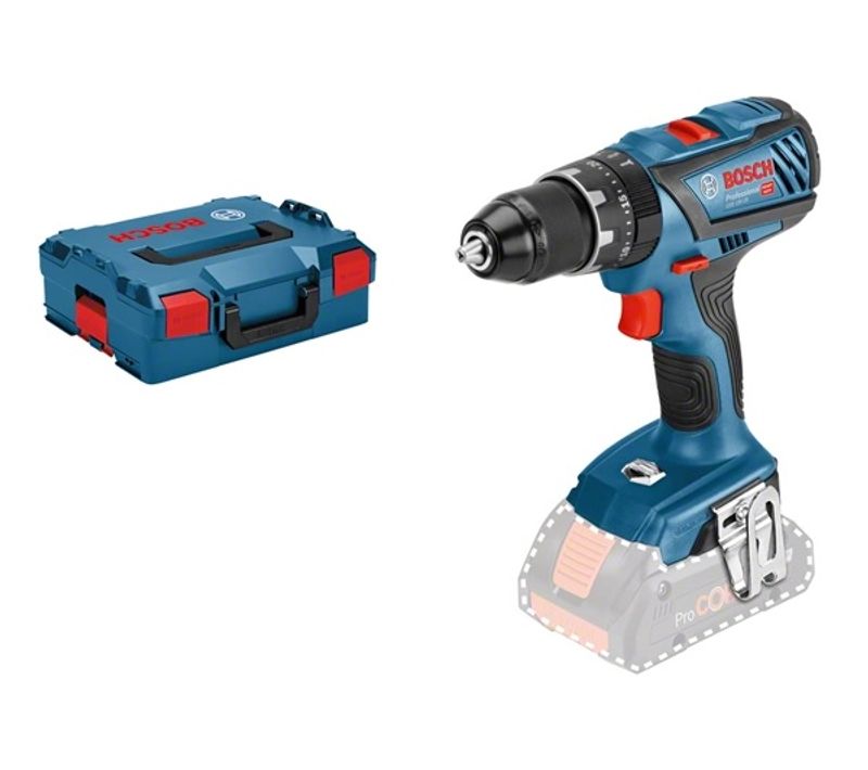 Perceuse-visseuse à Percussion 18v Gsb 18v-28 (sans Batterie Ni Chargeur) + Coffret L-boxx - Bosch -