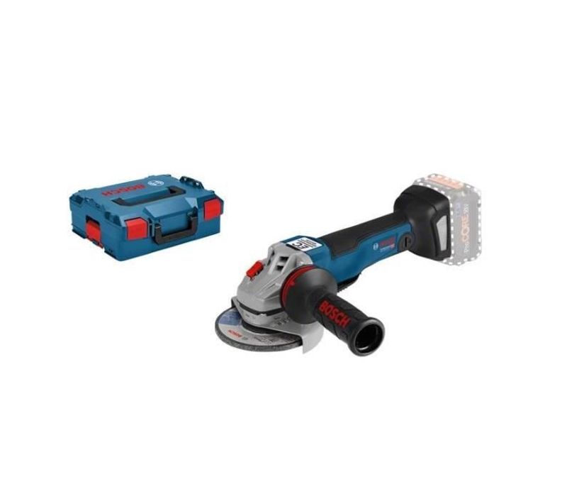 Meuleuse Gws 18v-10 + 2 Batteries 5ah + Chargeur + Coffret L-boxx - 06019j4004