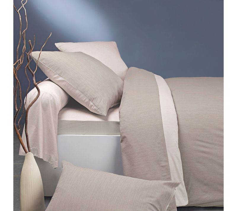 Parure Bicolore En Bambou Lin/crème 200x200