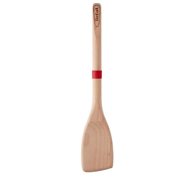 Ingenio Spatule à Angle En Bois De Hetre Et Silicone Platinium 33 Cm K2300814