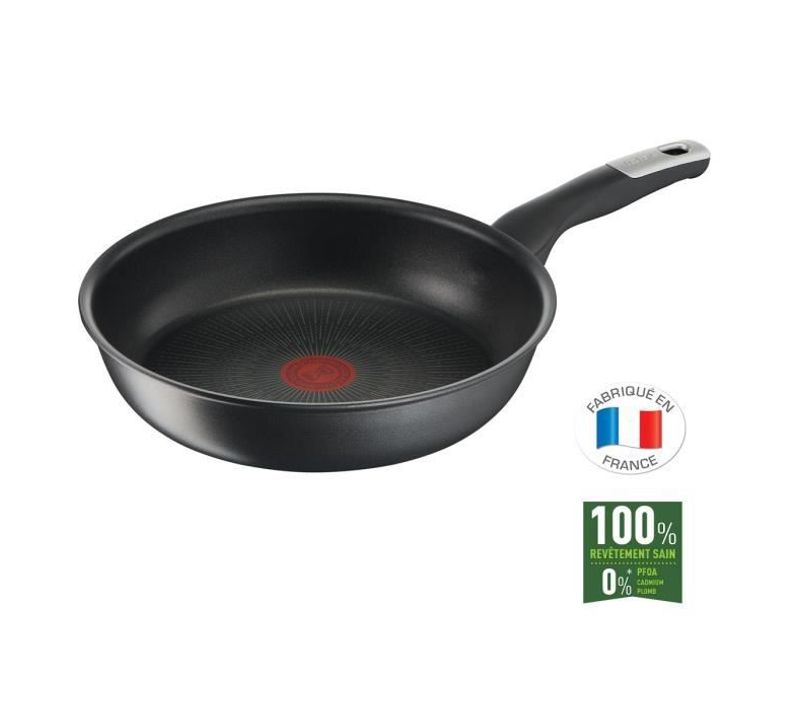 Poele 26 Cm Unlimited Tous Feux Dont Induction - Fabrication Française - Noir