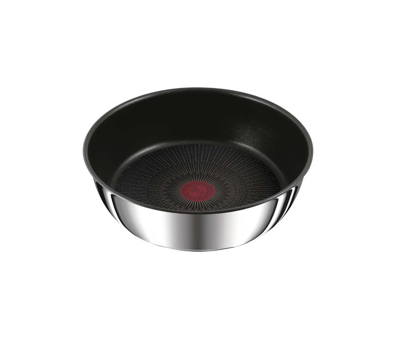 Ingenio Preference Sauteuse 24 Cm, Induction, Revêtement Antiadhésif, Inox, Fabriqué En France