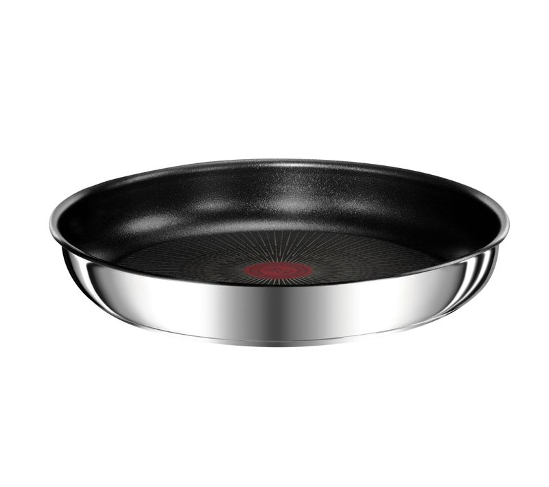 Ingenio Preference Poele 28 Cm, Induction, Revêtement Antiadhésif, Inox, Fabriqué En France L9