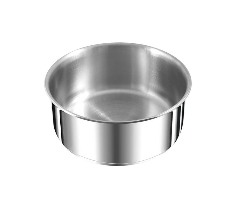 L8982904 Ingenio Preference Casserole 18 Cm, Inox, Poignée Vendue Séparément, Tous Feux