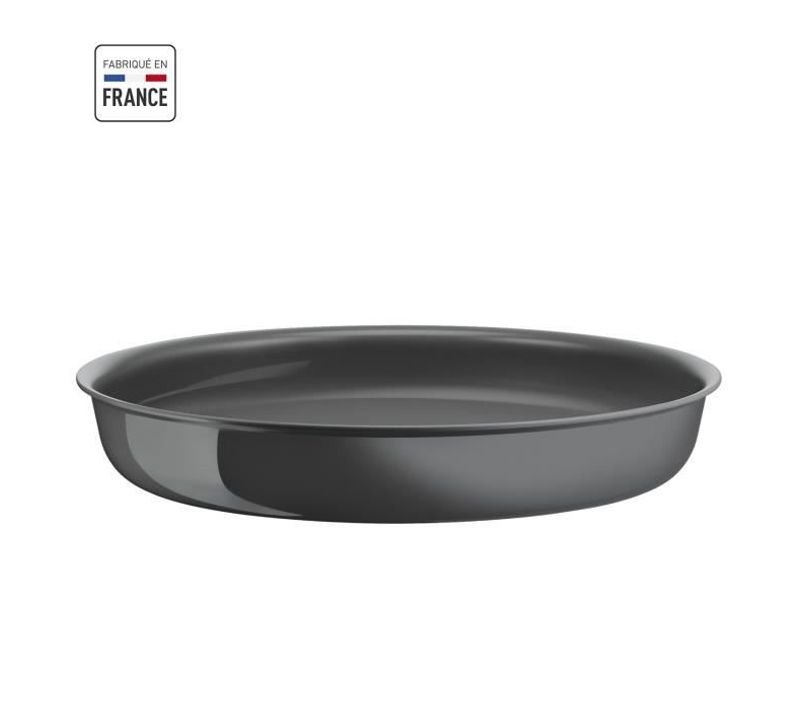 Ingenio Renew Poele 24 Cm, Céramique Antiadhésive, Recyclée, Thermo-signal™, Fabriquée En France