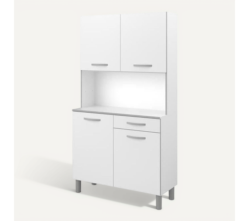 Buffet De Cuisine L 101 Cm Blanc - Ready