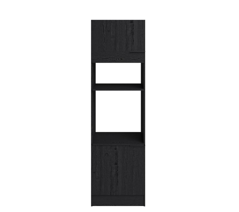 Armoire four ANNA chêne noir