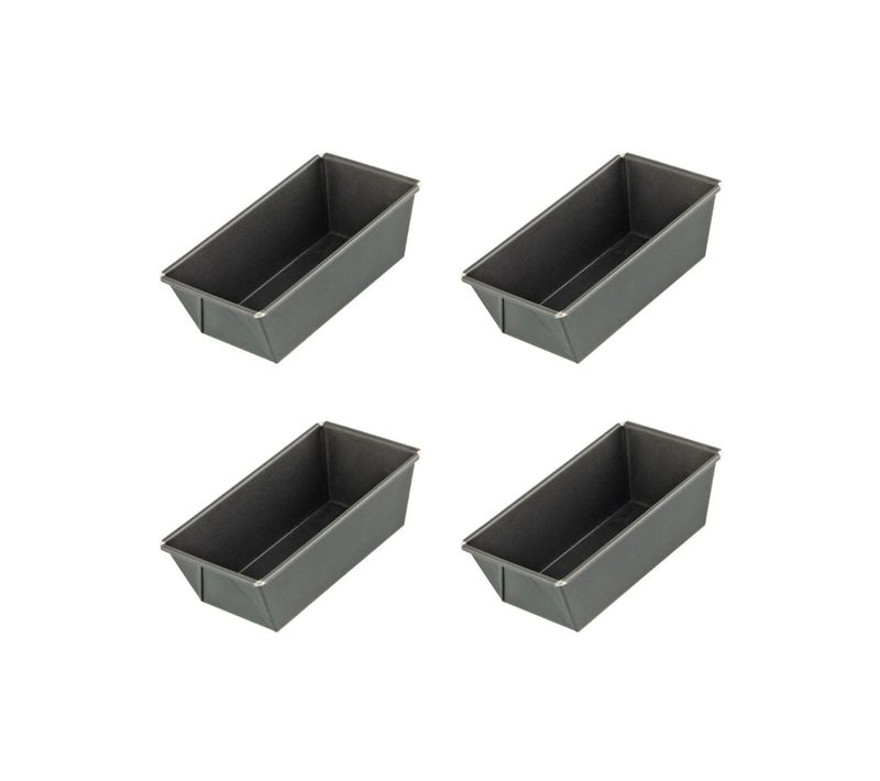 Lot De 4 Mini Moules à Cakes 16 Cm Special Mini