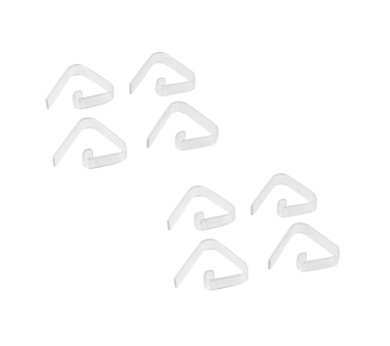 Lot De 8 Pinces à Nappe Fackelmann Tecno