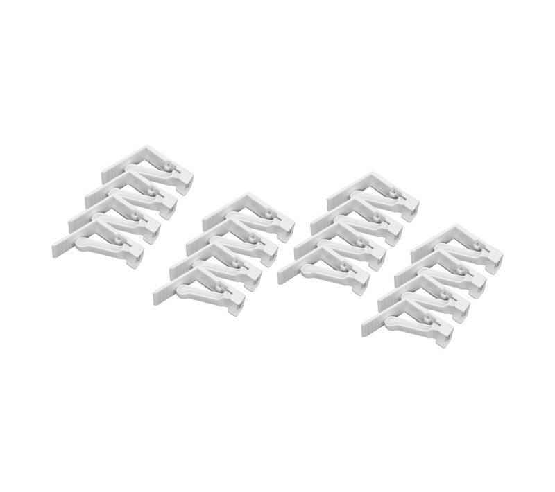 Lot De 16 Pinces à Nappe Avec Ressort Fackelmann Tecno