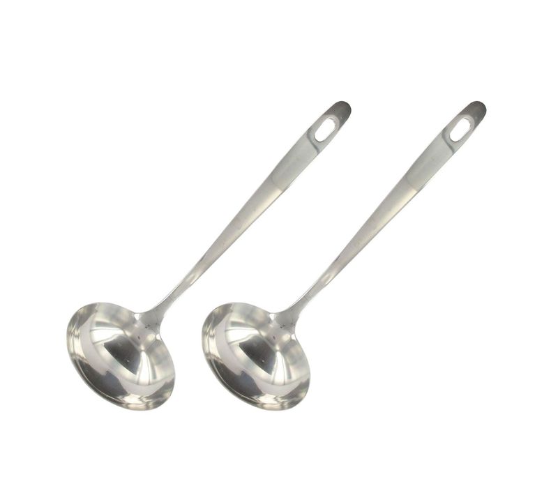Ensemble De 2 Louches De Cuisine Inox 28 Cm Oxford