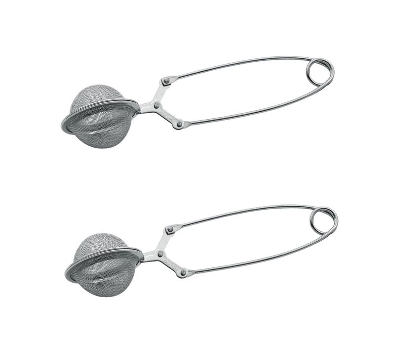 Ensemble De 2 Boules à Thé Type Pinces à Thé En Inox 15 Cm