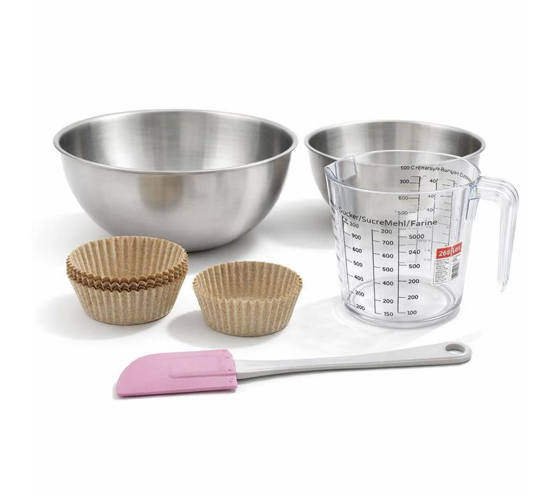 Set De 44 Ustensiles De Pâtisserie Avec 40 Moules à Gâteaux 2 Bols Spatule Et Verre Doseur Zenker S…