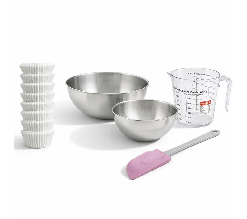 Set De 244 Ustensiles De Pâtisserie Moules Bols Spatule Et Verre Doseur Zenker Smart Pastry