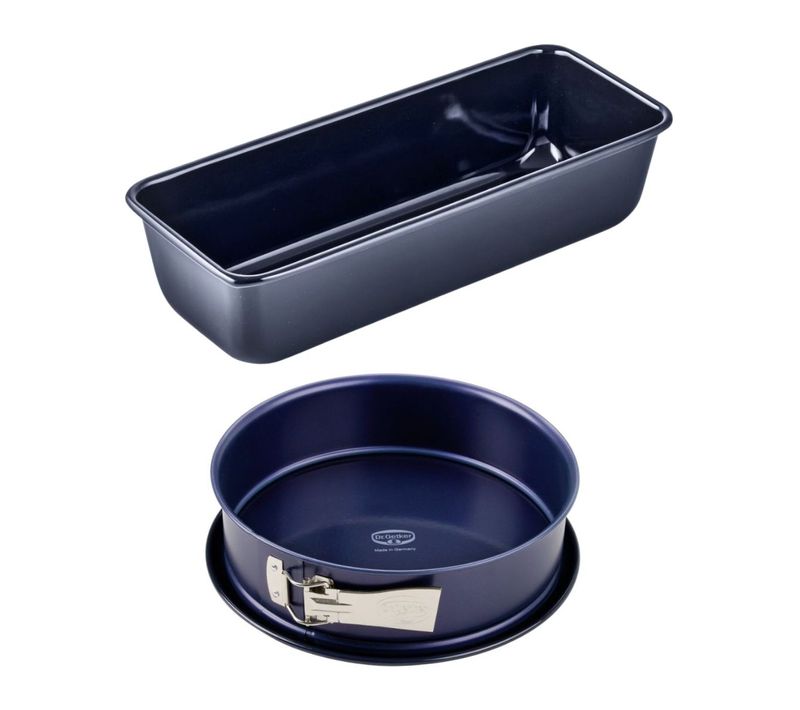 Moule à Cakes 30 Cm Et Moule à Manqué 26 Cm En Email Dr. Oetker Back Liebe