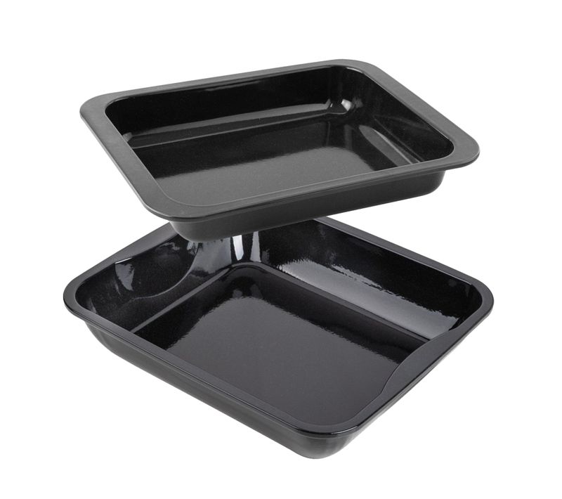 Lot De 2 Plats à Four Rectangulaires 40 X 34 Cm Et 33 X 25 Cm Special Cooking