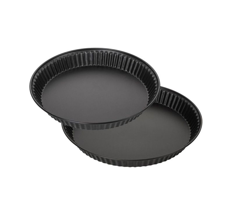 Set De 2 Moules à Tartes Ou Quiches De 28 Cm Et 30 Cm Spécial Countries