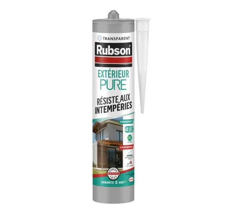Mastic - Pure - Extérieur - Transparent - 280 Ml