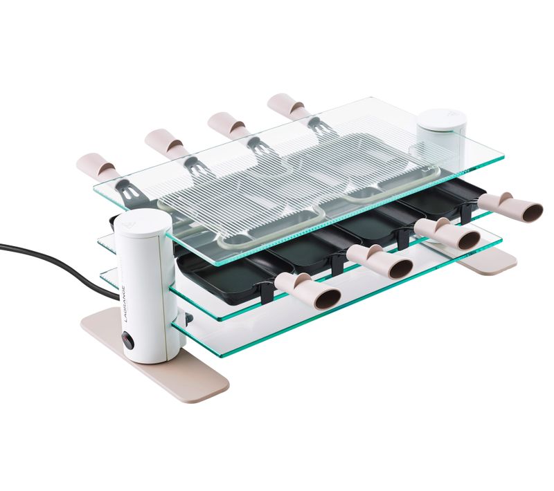 Appareil à Raclette transparence "minéral" 9808 T