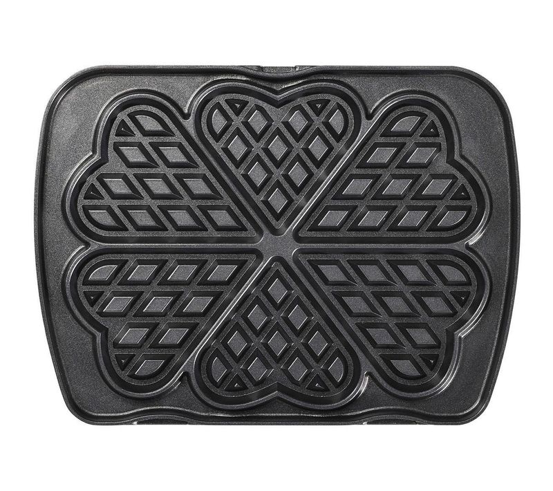 Paire De Plaques Pour 6 Gaufres Coeur Pour Gaufrier Premium - 010522
