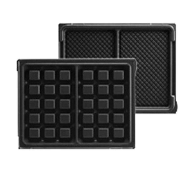 Plaques 2 Maxi Gaufres Pour Tarti'gaufres 020122