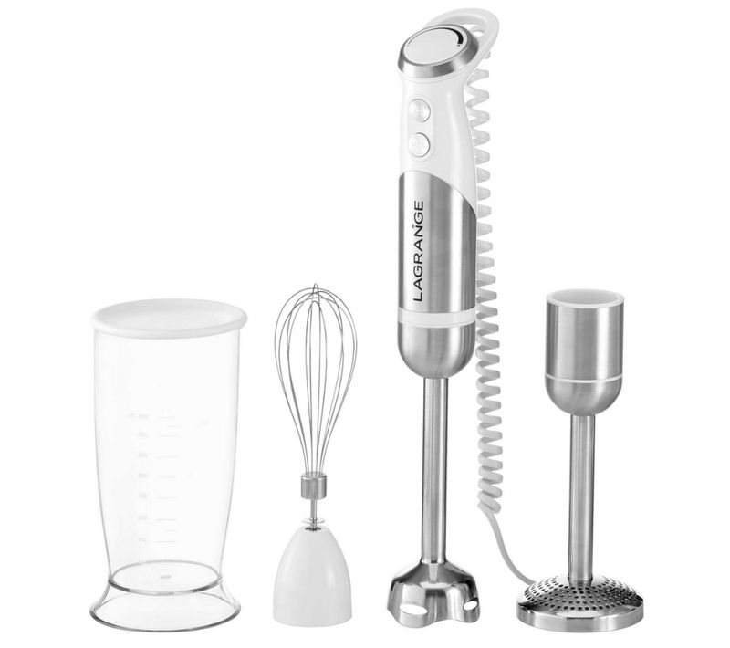 Mixeur Plongeant 1000w Inox/blanc - 619013