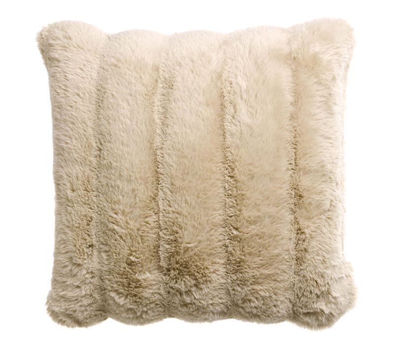 Coussin Astrid taupe