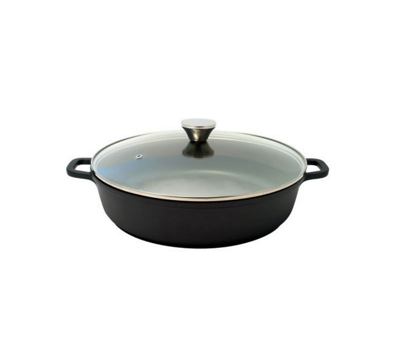 Cocotte En Fonte 36cm 6.5l Noir 384941