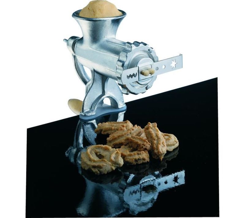 Hachoir Manuel En Fonte N°8 Avec Accessoire Pâtisserie - Fixation Par Serre-joint