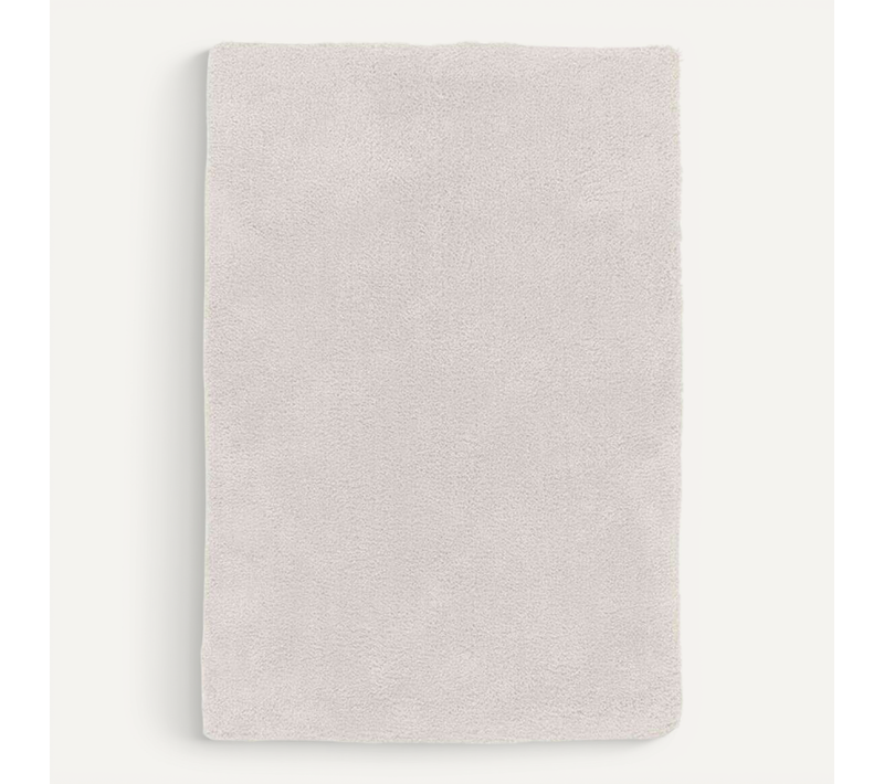 Tapis À Poils Longs Extra-doux écru 60x90