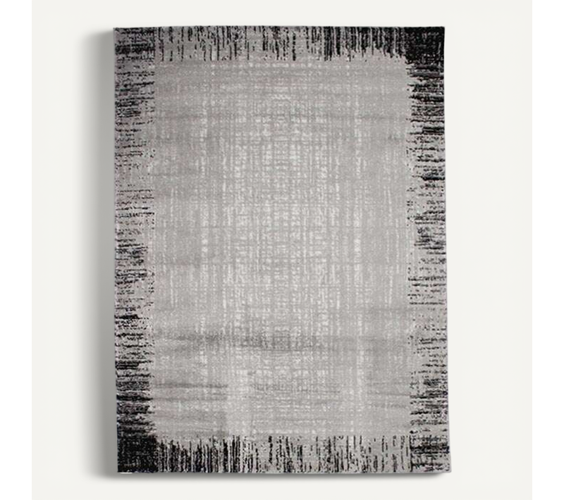 Tapis À Encadré Motif Cadre 133x190