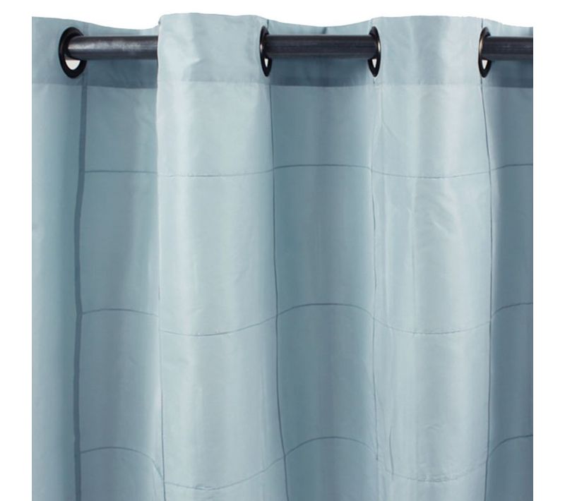 Rideau En Taffetas Bleu Ciel 150x250 - William