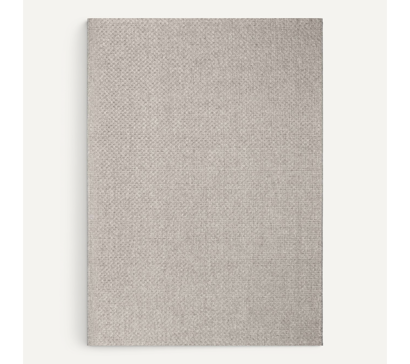 Tapis D'extérieur/intérieur Aspect Jute Gris 160x230