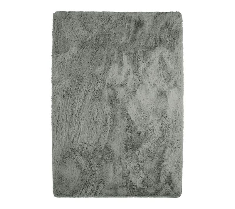 Tapis Salon  à Base Fine Souple Extra Doux Gris Clair 160x230