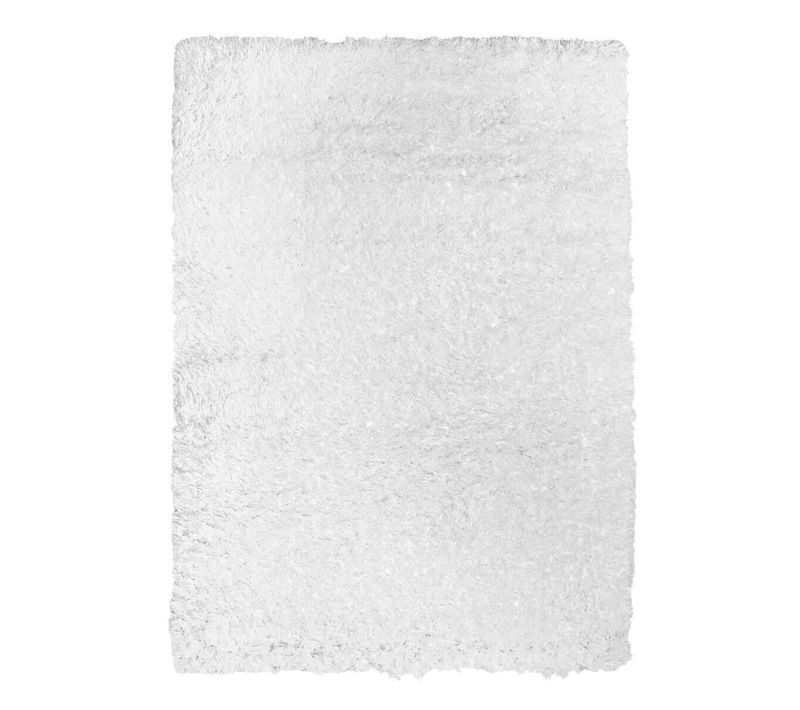 Tapis Tout Doux Imitation Fourrure Blanc 160x230